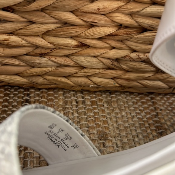 Franco Sarto snake print platform sandal size 8 - Picture 5 of 6